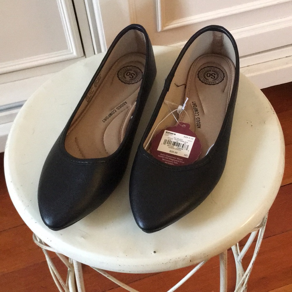 Black flats